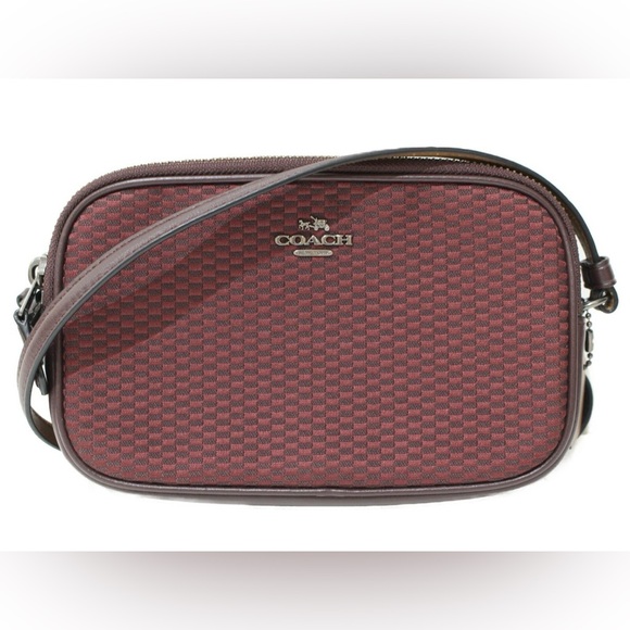 Coach Handbags - The COACH LEGACY Jacquard/Leather Pouch Crossbody Purse